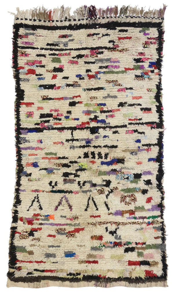 3 x 6 Vintage Moroccan Azilal Rug 20625