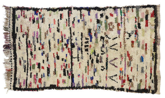 3 x 6 Vintage Moroccan Azilal Rug 20625