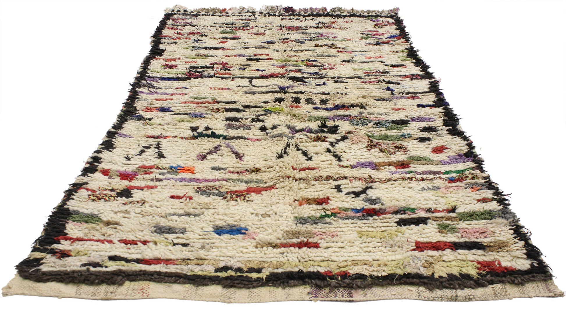 3 x 6 Vintage Moroccan Azilal Rug 20625