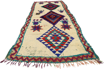 3 x 8 Vintage Moroccan Azilal Rug 20627