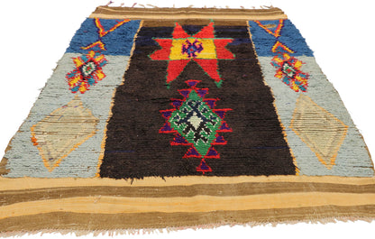 4 x 7 Vintage Moroccan Rug 20629