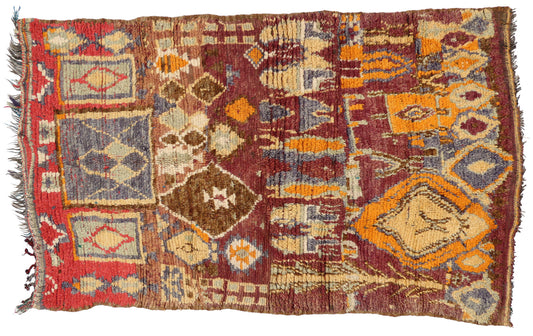 5 x 9 Vintage Moroccan Rug 20632