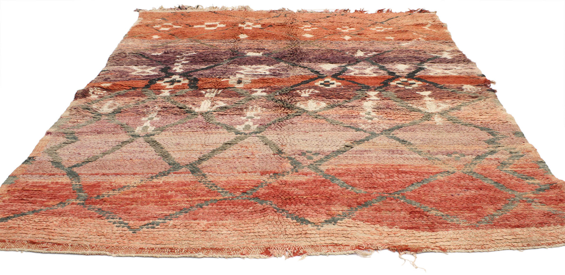5 x 7 Vintage Moroccan Rug 20634