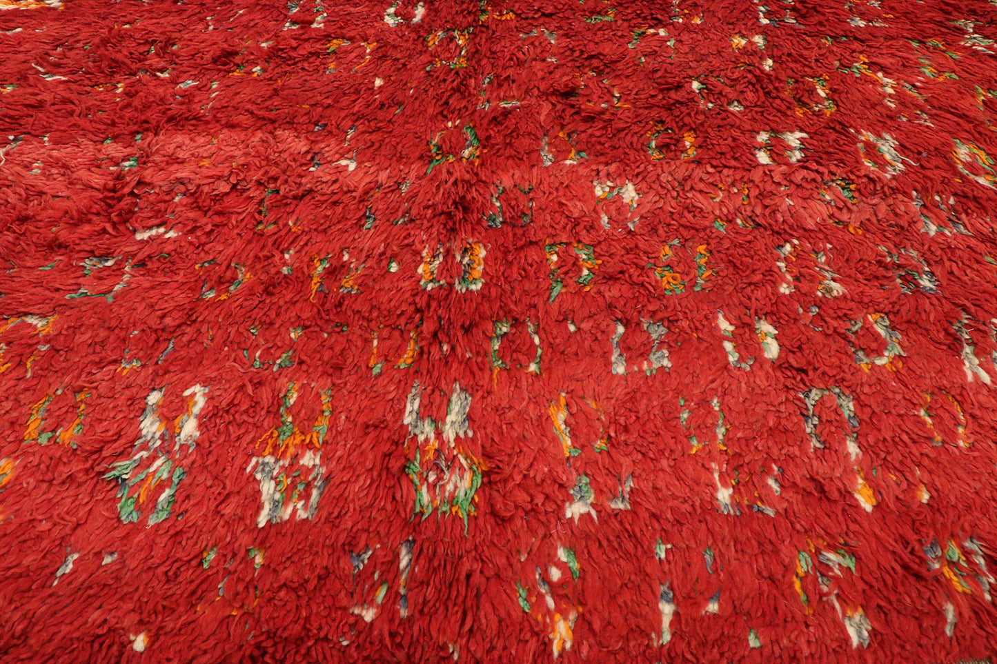 6 x 8 Vintage Red Beni MGuild Moroccan Rug 20636