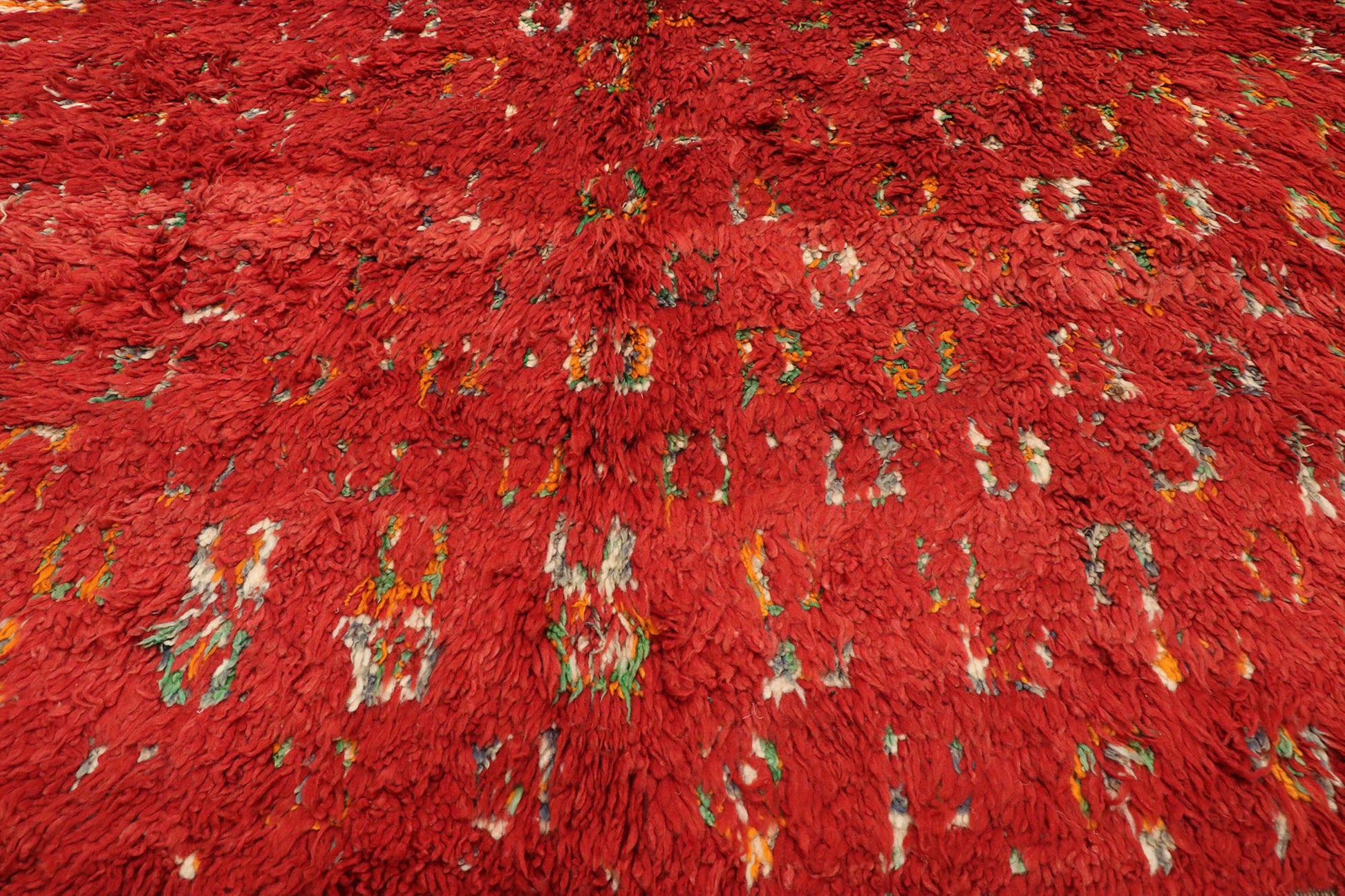 6 x 8 Vintage Red Beni MGuild Moroccan Rug 20636