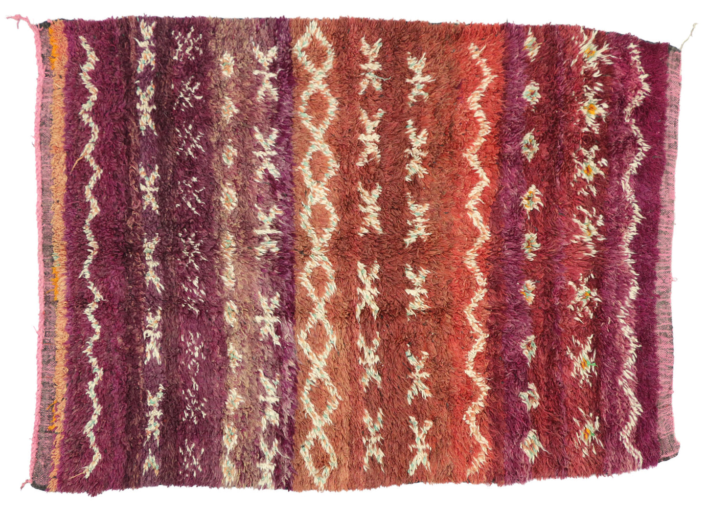 6 x 7 Vintage Moroccan Rug 20637