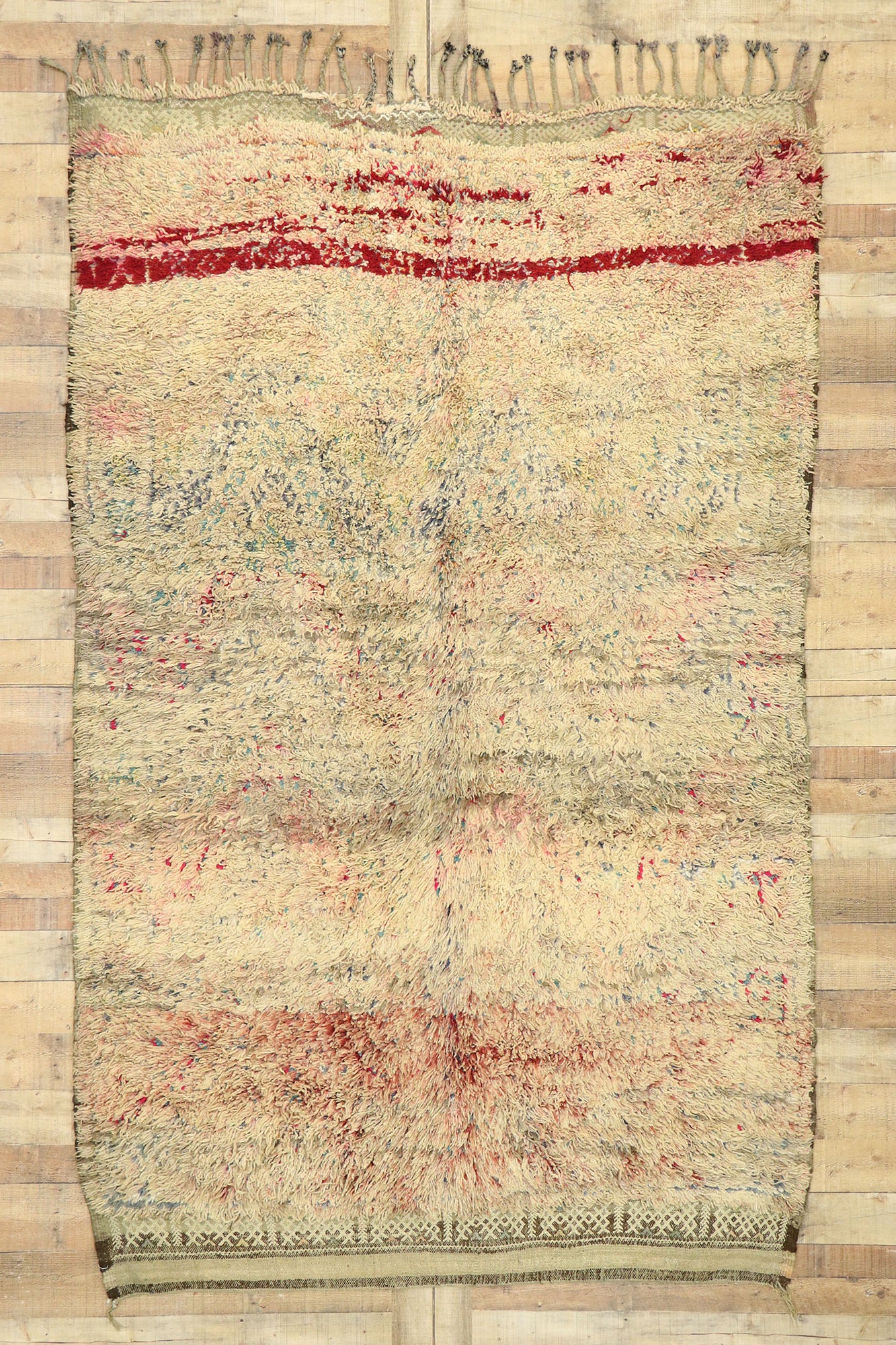 6 x 9 Vintage Moroccan Rug 20640