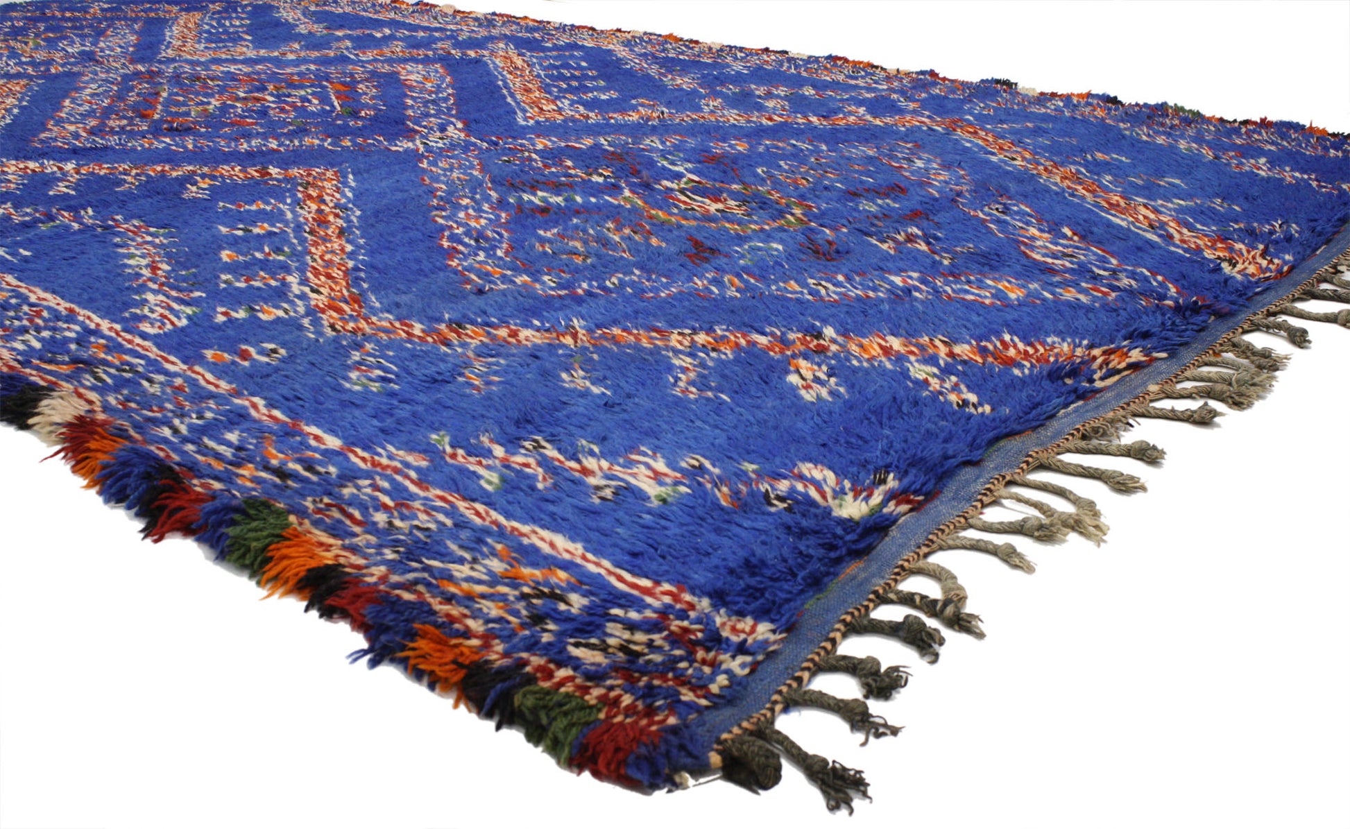 7 x 13 Vintage Moroccan Rug 20642