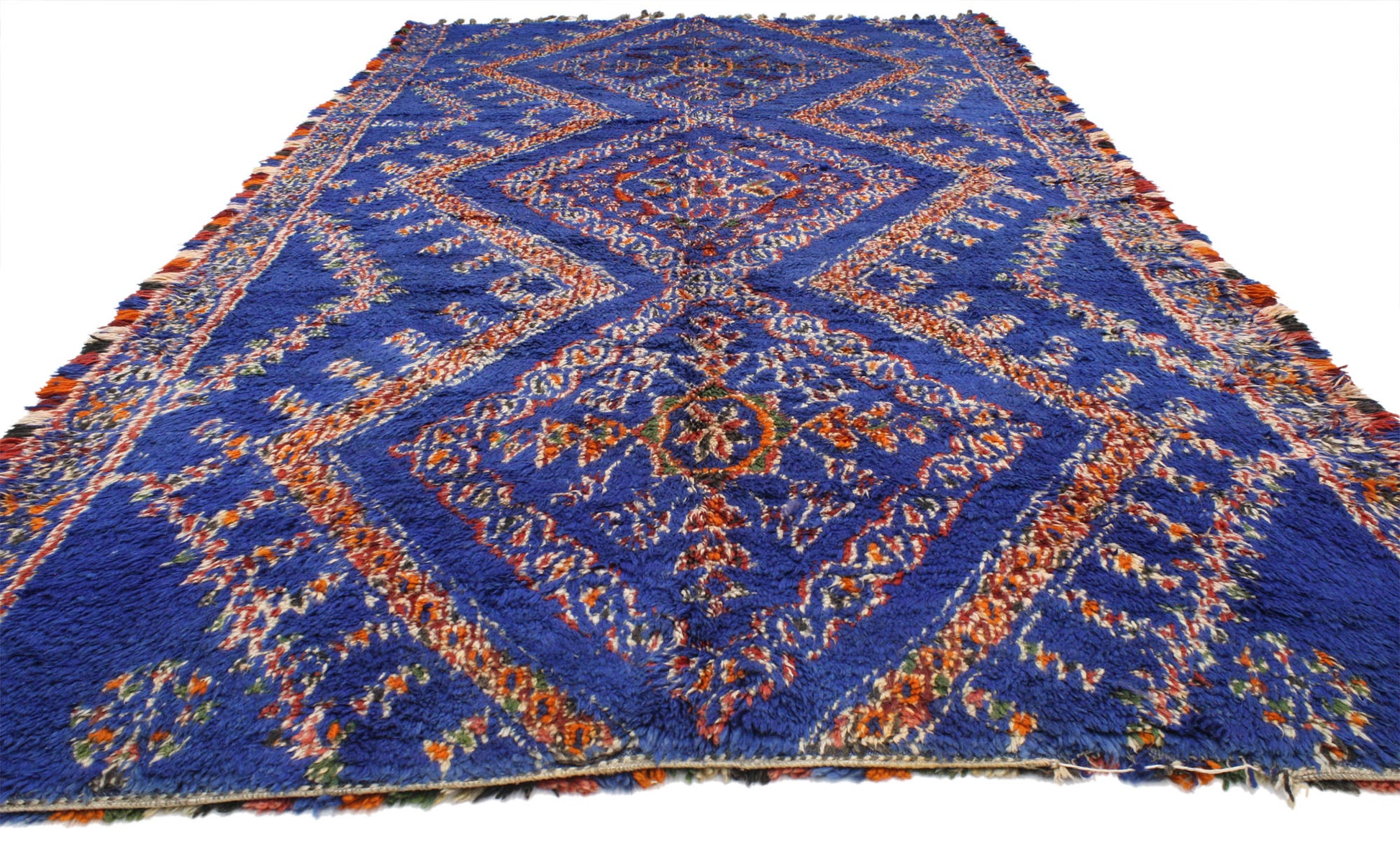 7 x 13 Vintage Moroccan Rug 20642