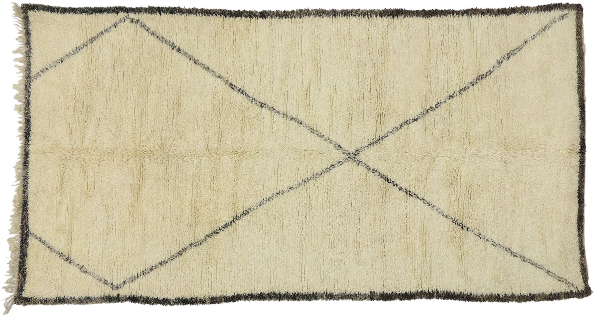 6 x 11 Vintage Moroccan Rug 20657