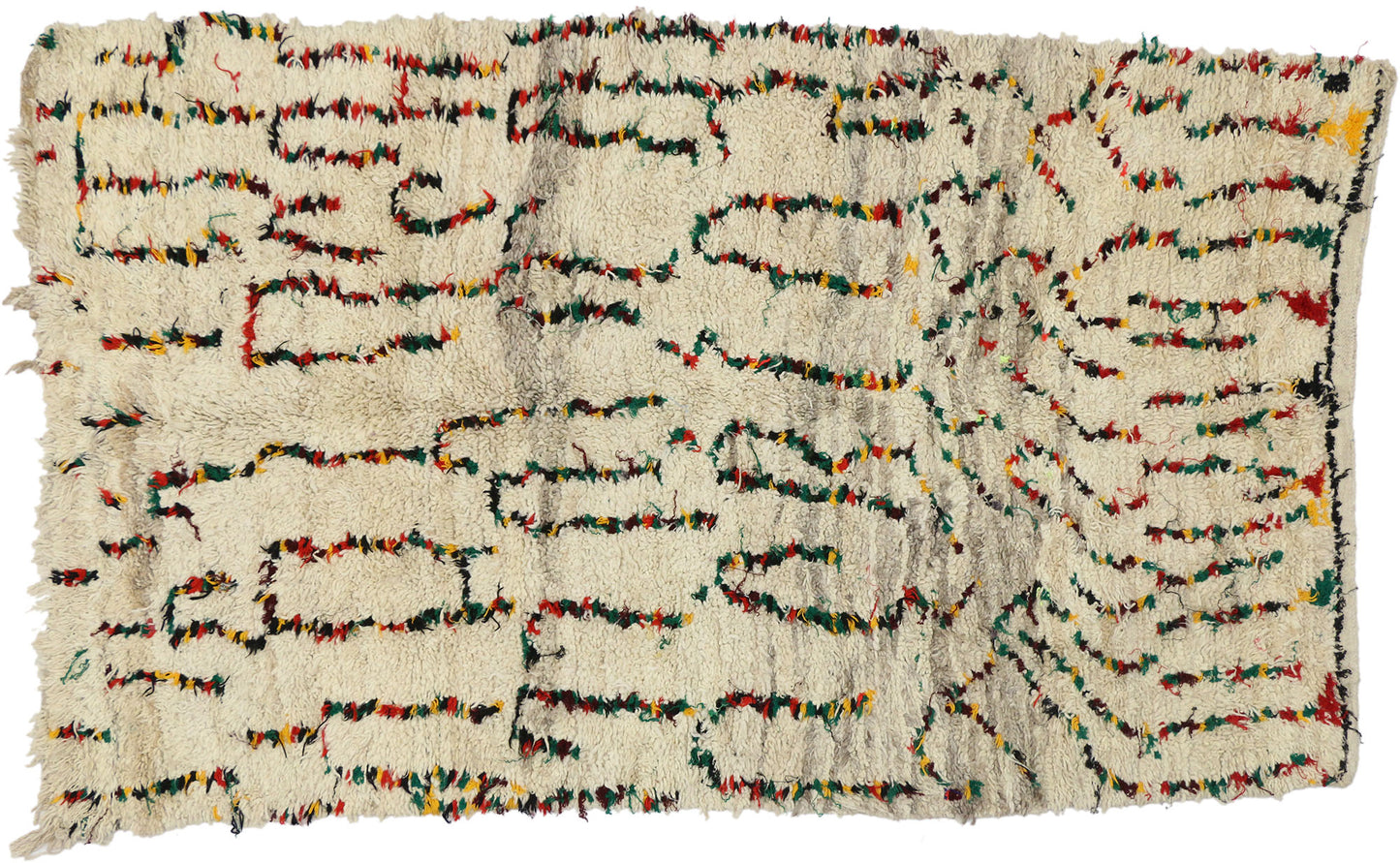 5 x 8 Vintage Moroccan Azilal Rug 20658