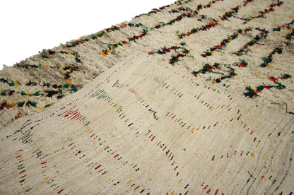 5 x 8 Vintage Moroccan Azilal Rug 20658