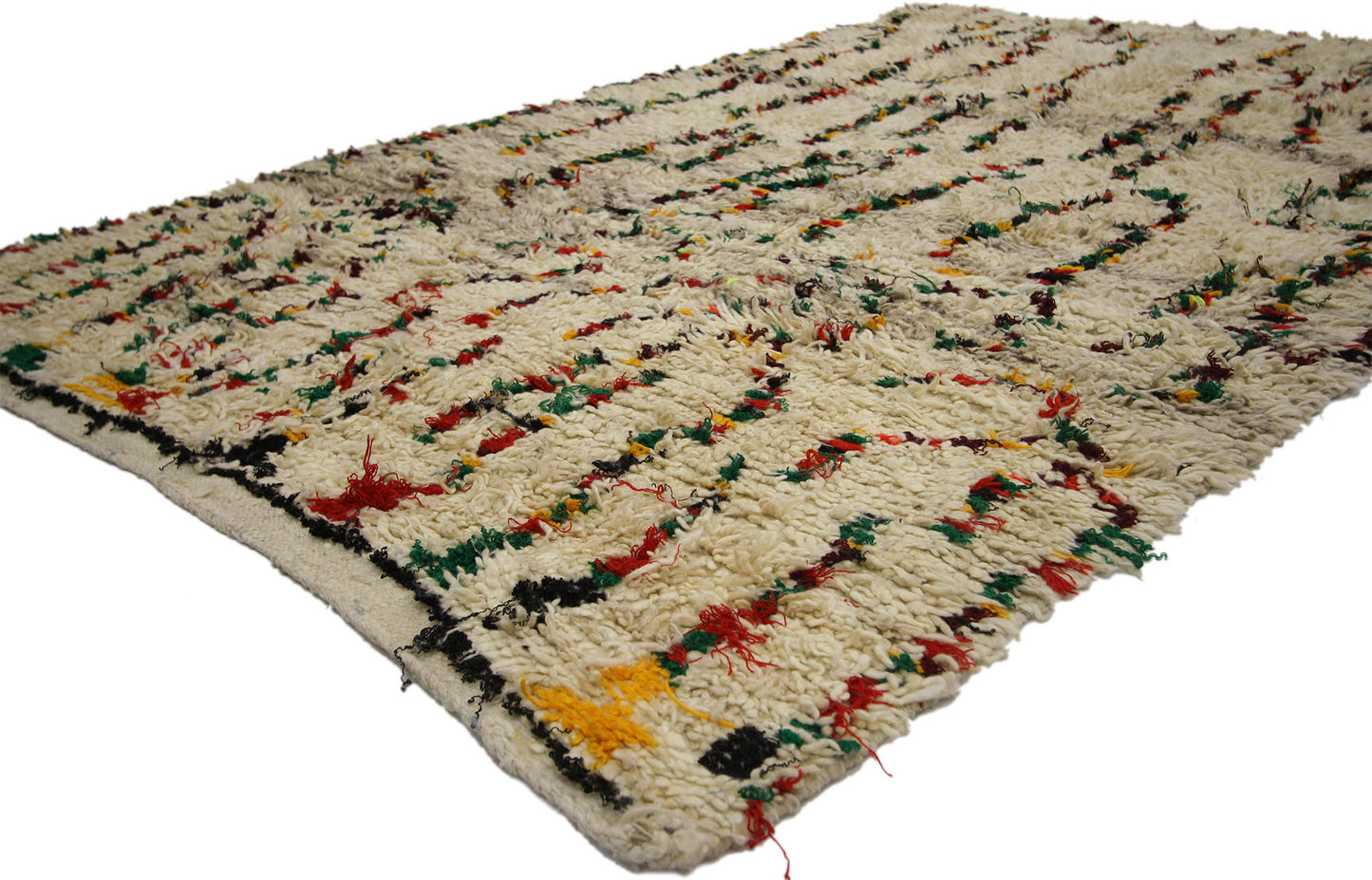 5 x 8 Vintage Moroccan Azilal Rug 20658