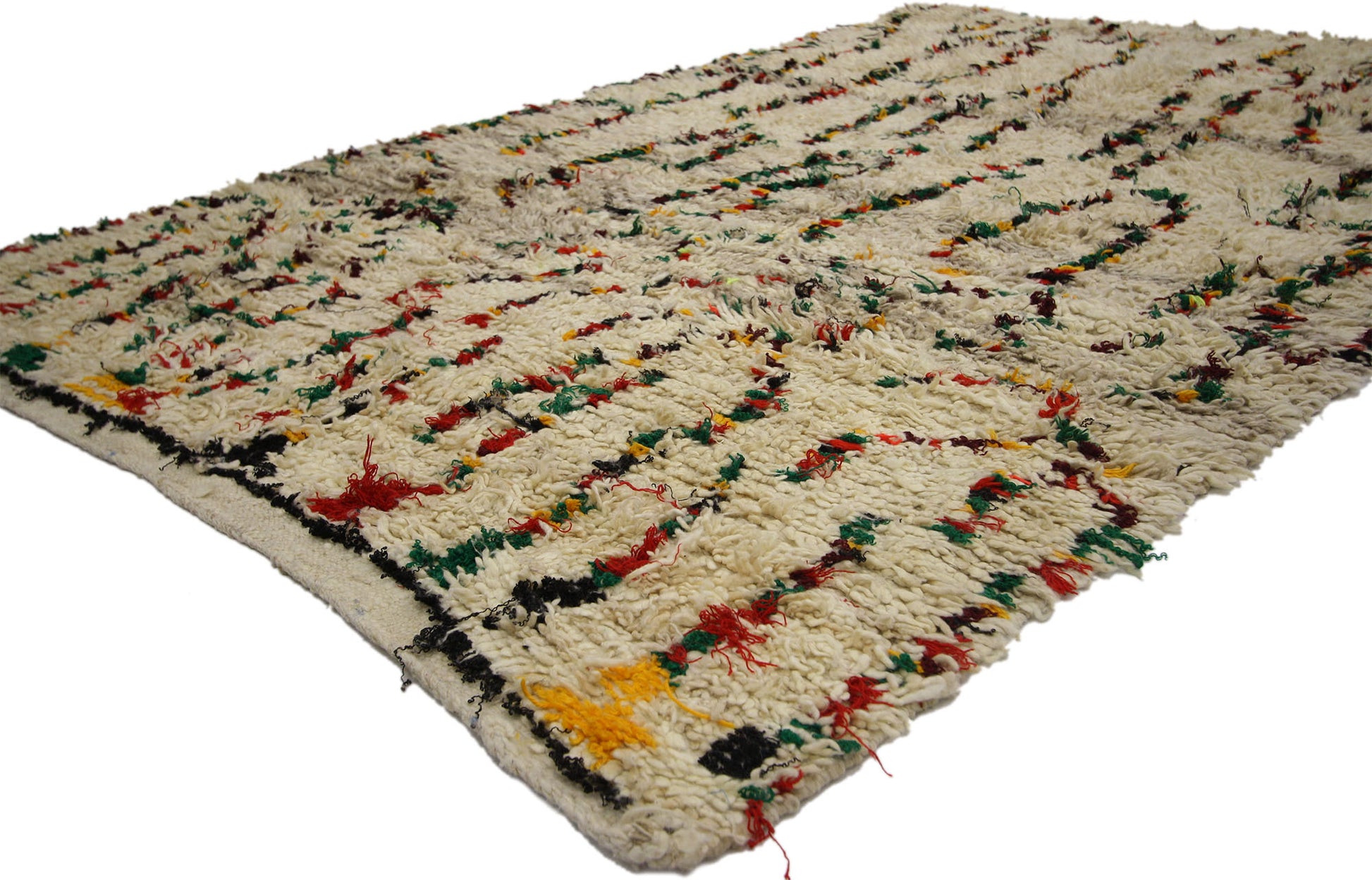 5 x 8 Vintage Moroccan Azilal Rug 20658