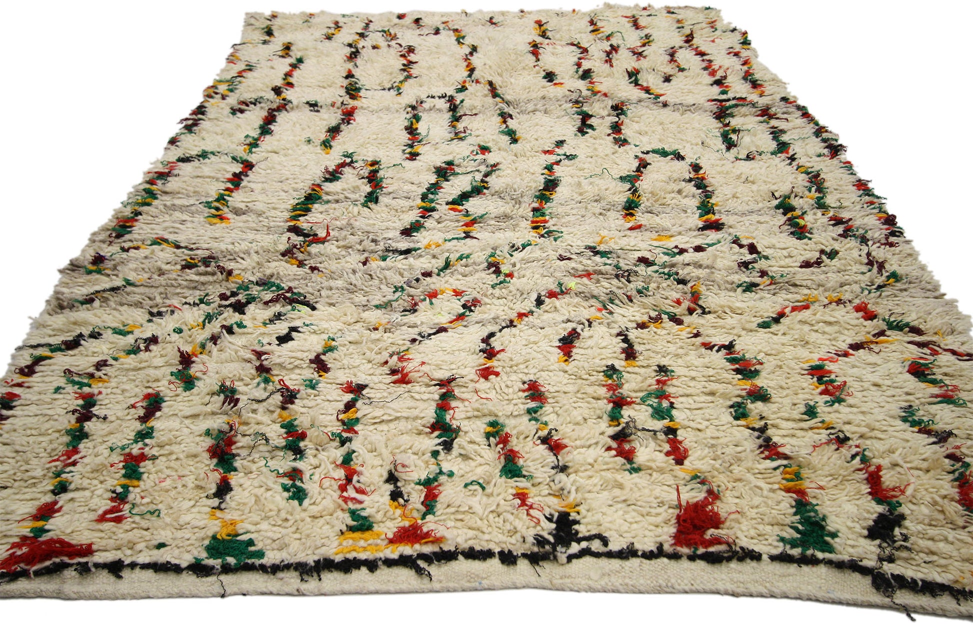 5 x 8 Vintage Moroccan Azilal Rug 20658