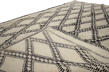 6 x 9 Vintage Moroccan Beni Ourain Rug 20664