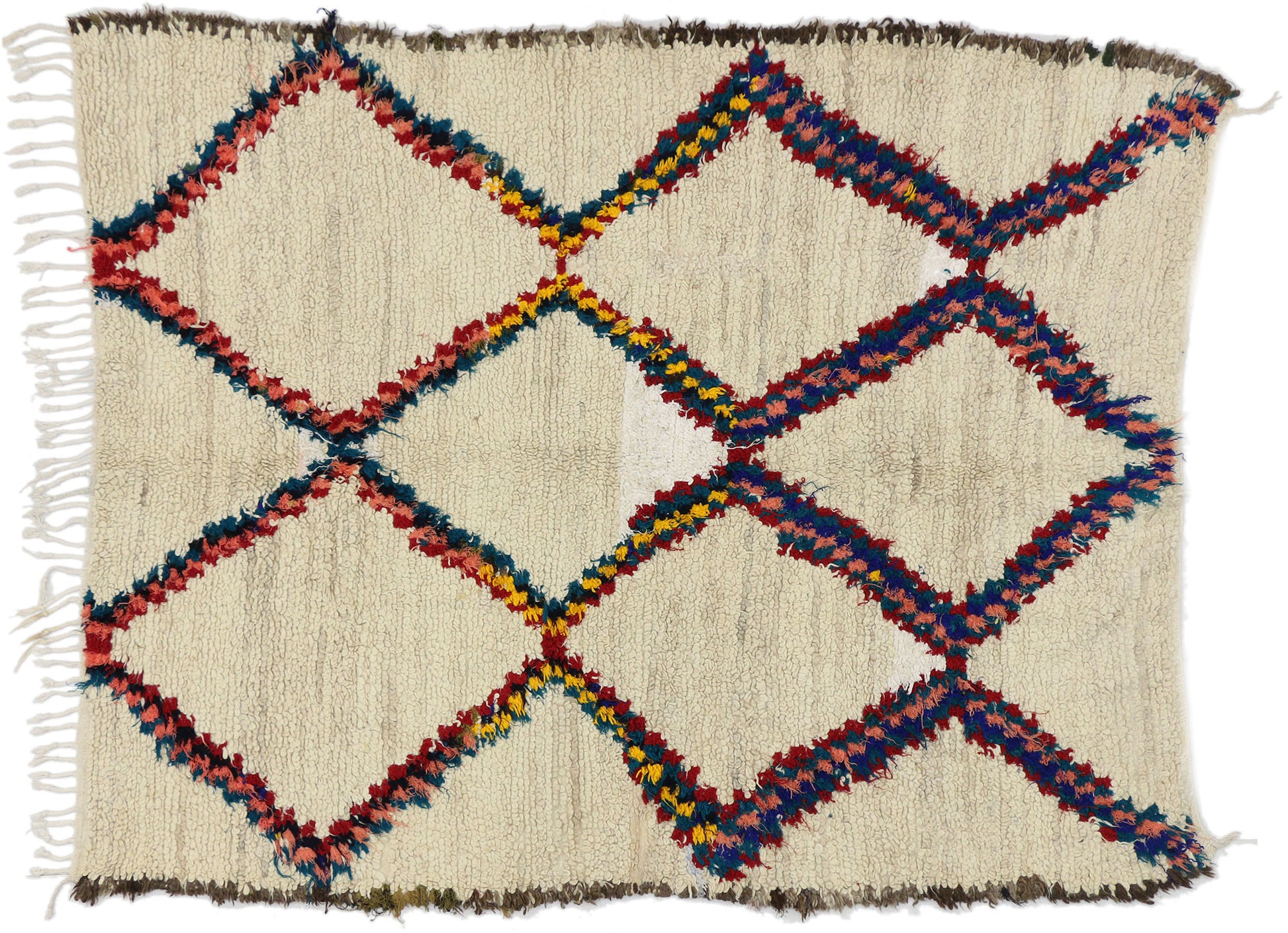 6 x 8 Vintage Moroccan Rug 20665