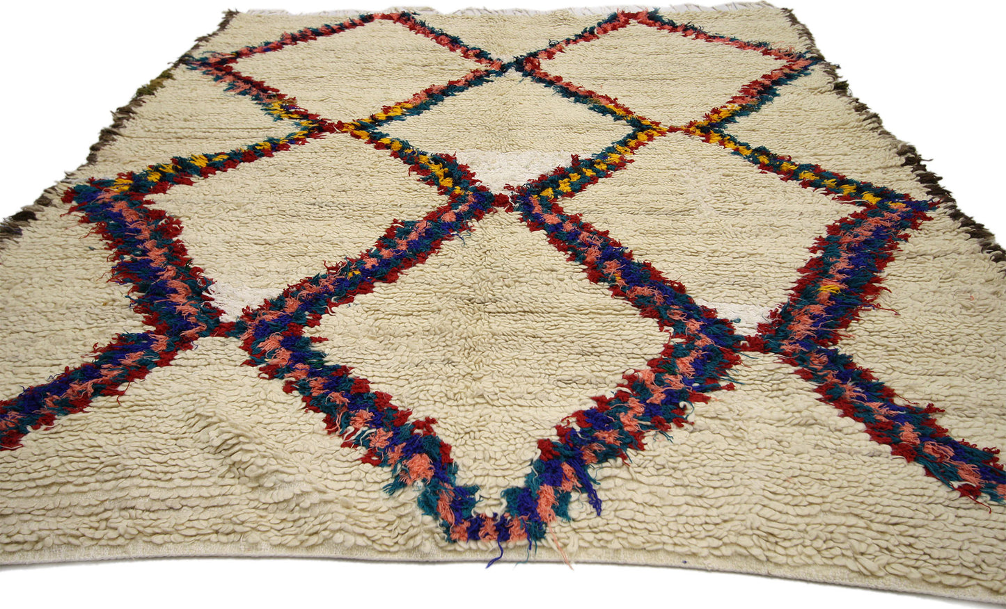 6 x 8 Vintage Moroccan Rug 20665