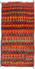 7 x 13 Vintage Red Moroccan Rug 20671