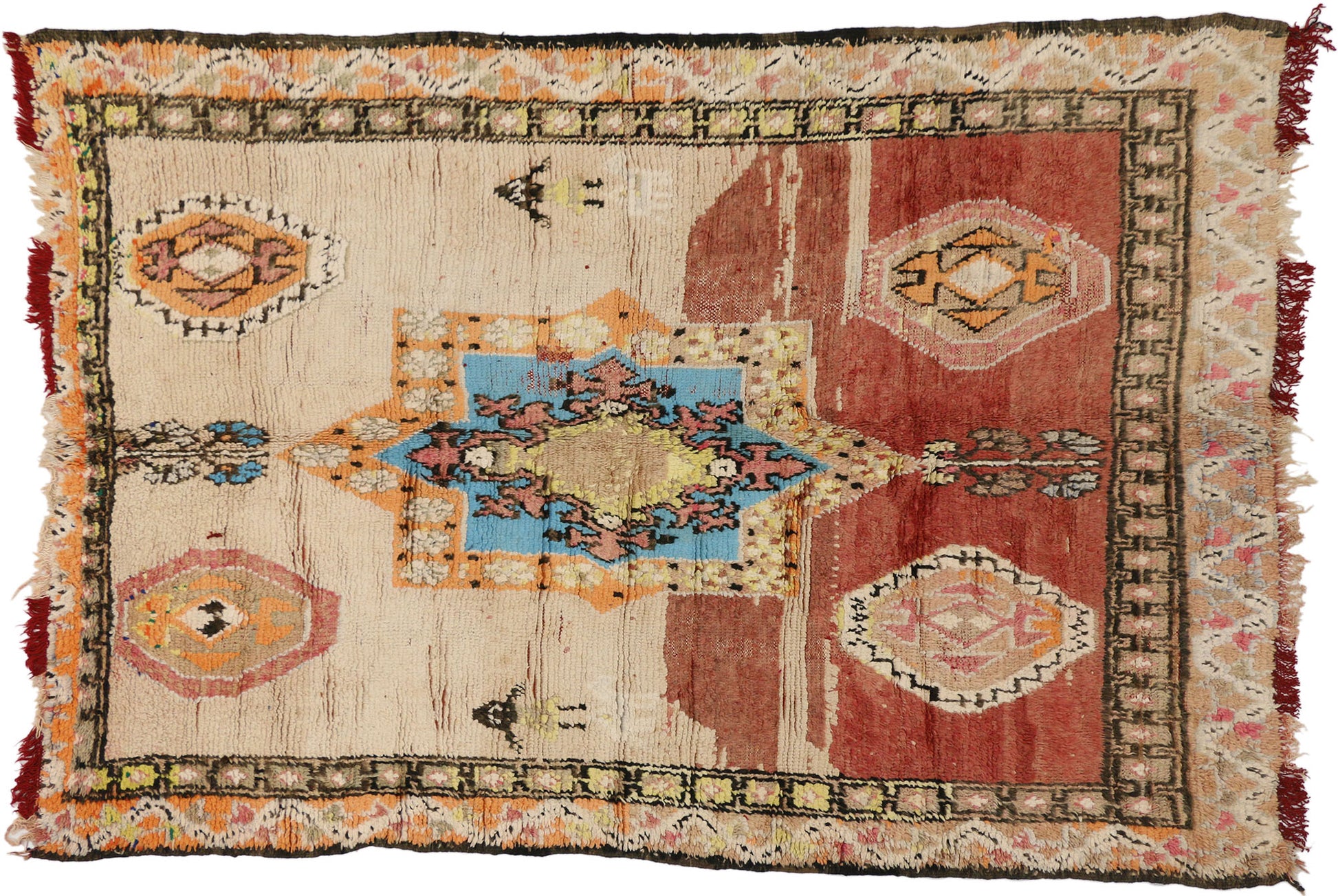 6 x 10 Vintage Moroccan Rug 20676