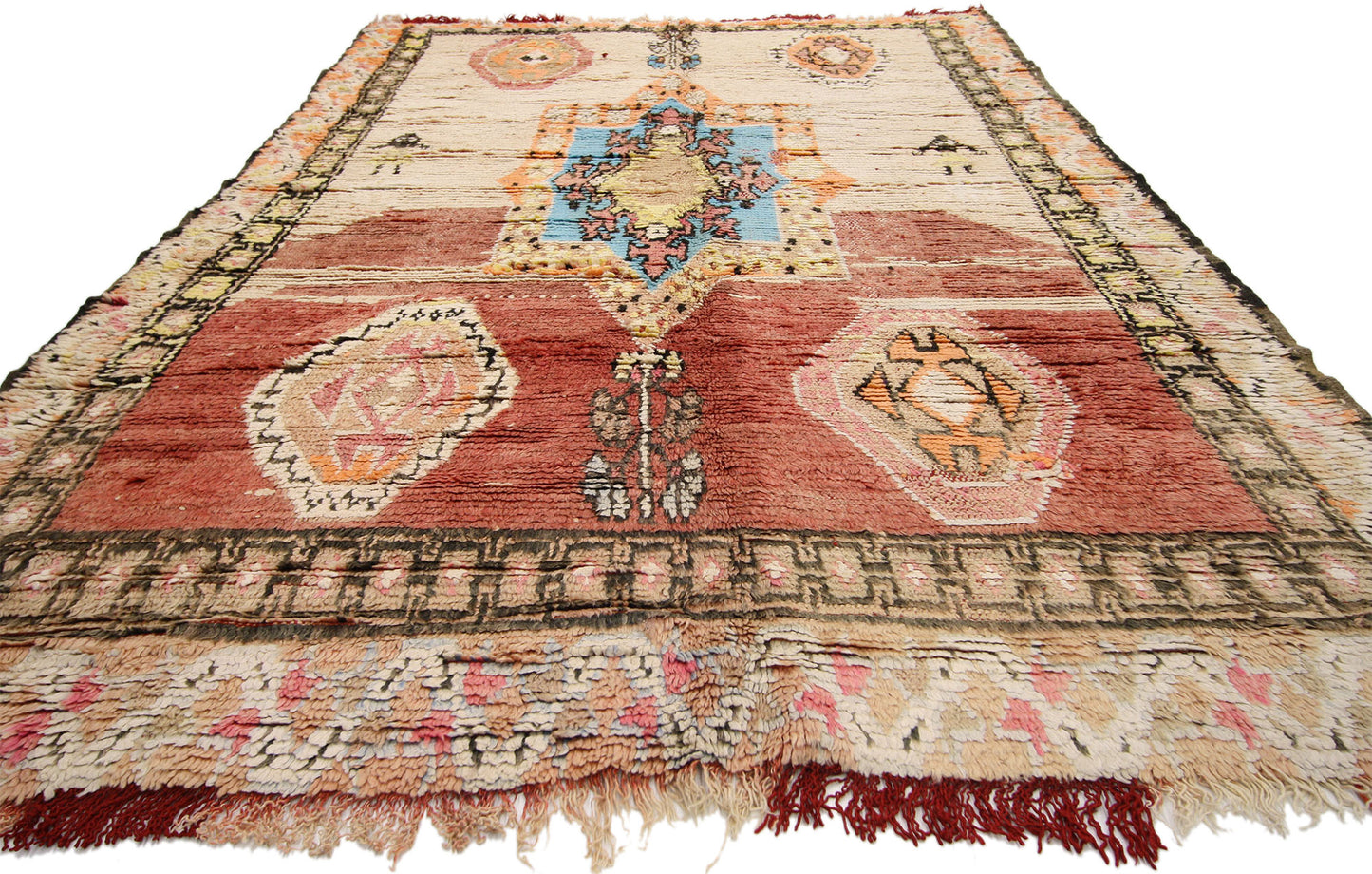 6 x 10 Vintage Moroccan Rug 20676