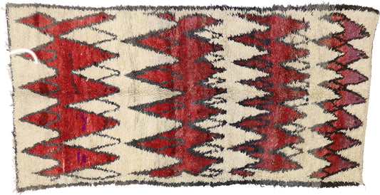 6 x 12 Vintage Moroccan Rug 20678