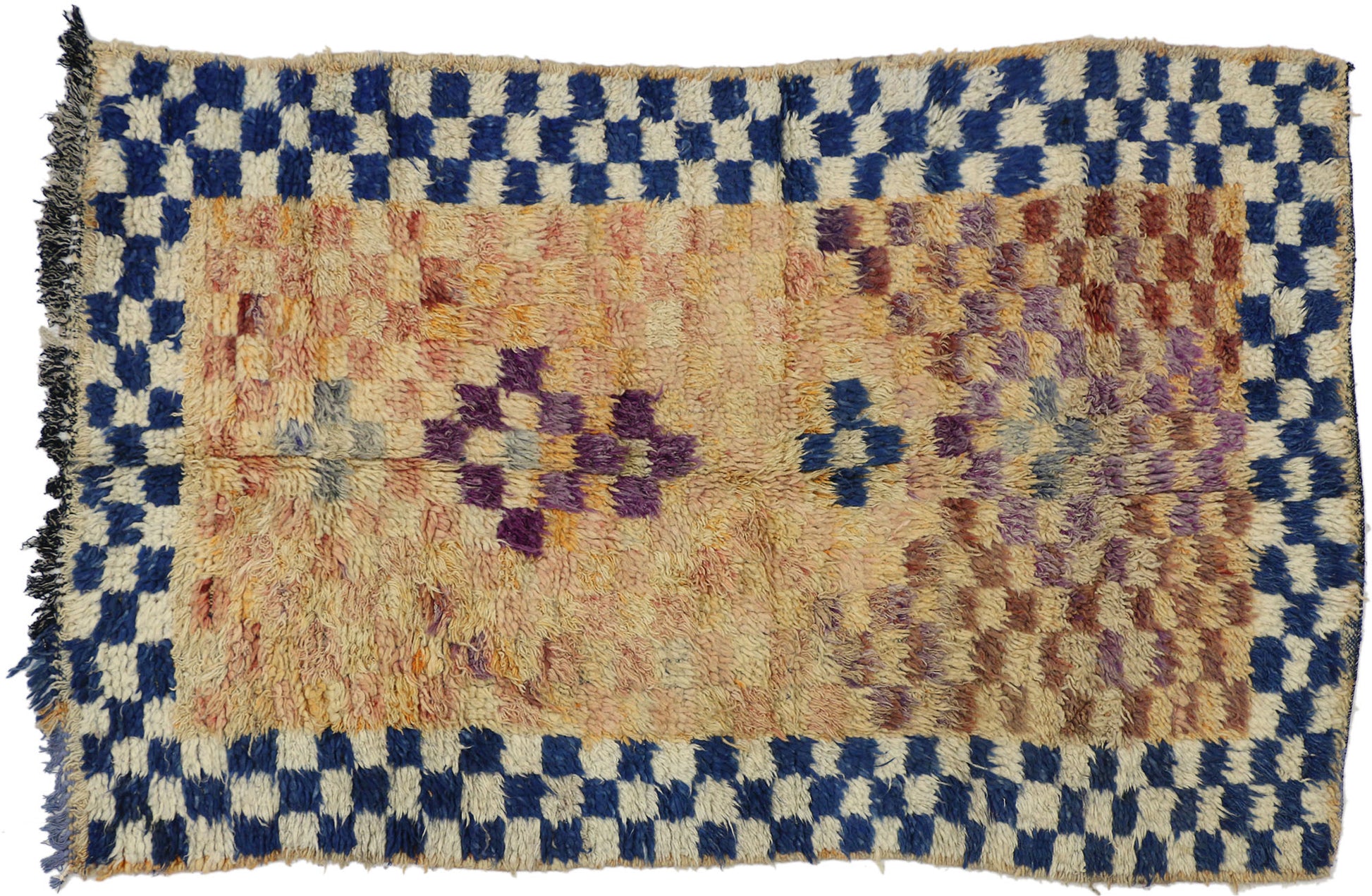 4 x 7 Vintage Moroccan Rug 20679