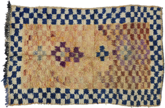 4 x 7 Vintage Moroccan Rug 20679