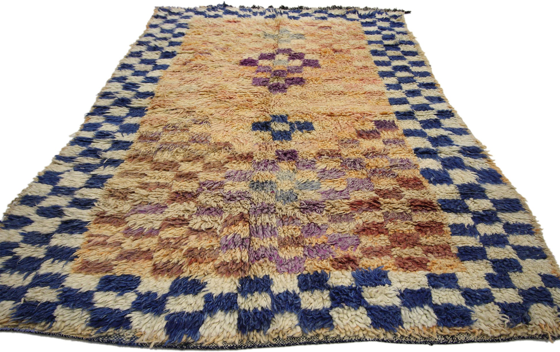 4 x 7 Vintage Moroccan Rug 20679