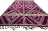 6 x 12 Vintage Beni MGuild Purple Moroccan Rug 20684