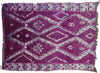 7 x 9 Vintage Beni MGuild Purple Moroccan Rug 20685