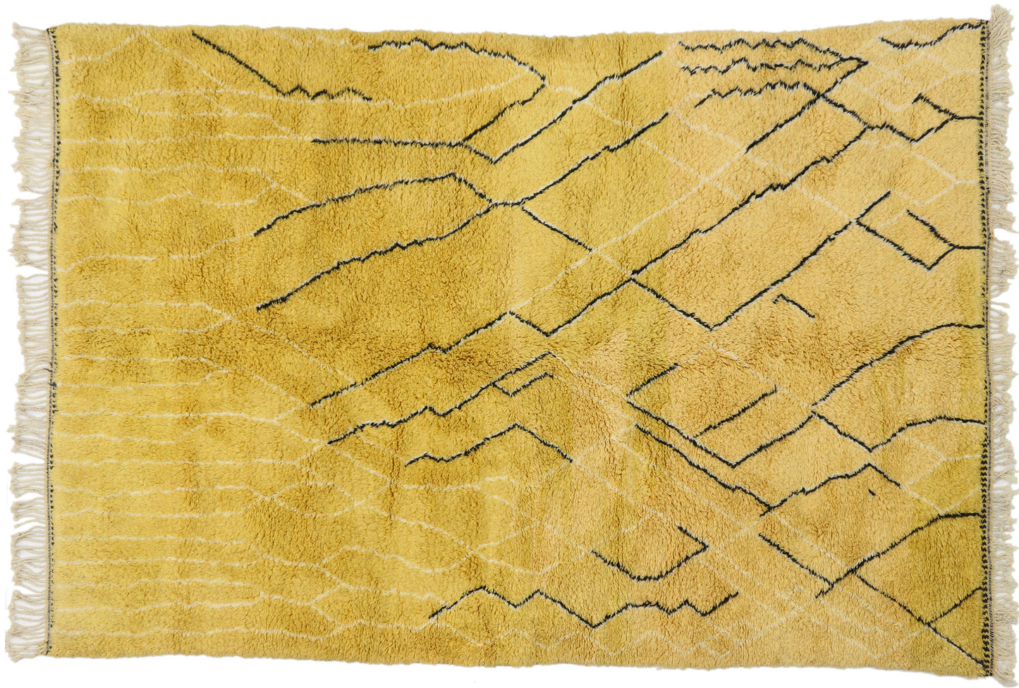 7 x 10 Vintage Moroccan Rug 20689