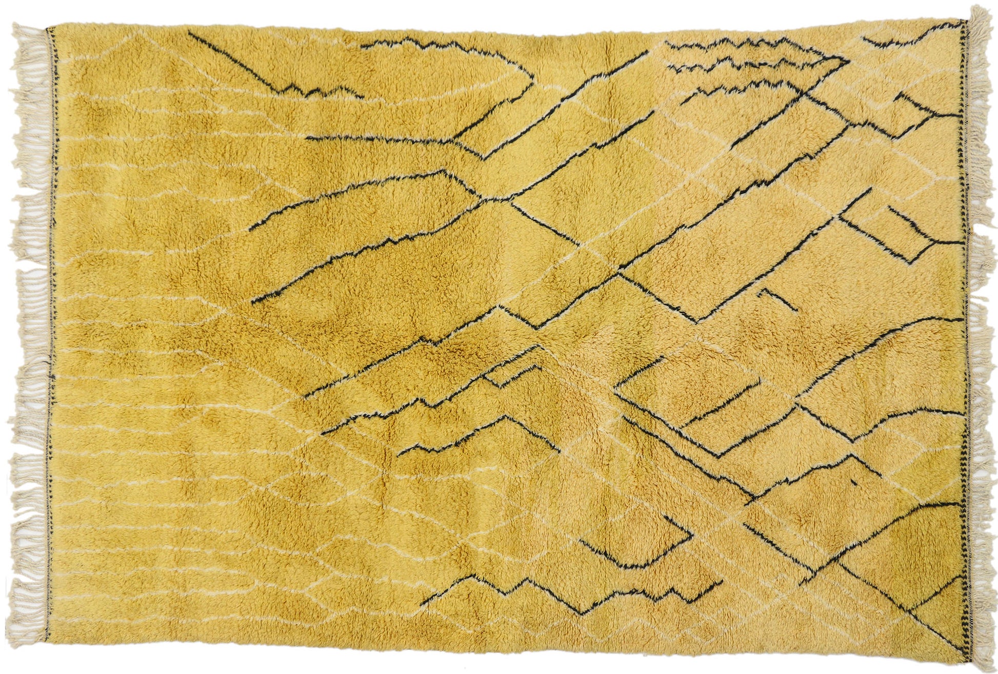 7 x 10 Vintage Moroccan Rug 20689