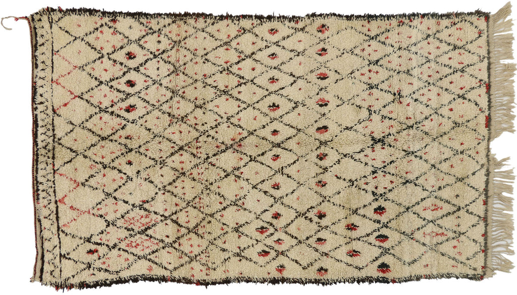 5 x 9 Vintage Moroccan Azilal Rug 20696