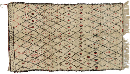 5 x 9 Vintage Moroccan Azilal Rug 20696