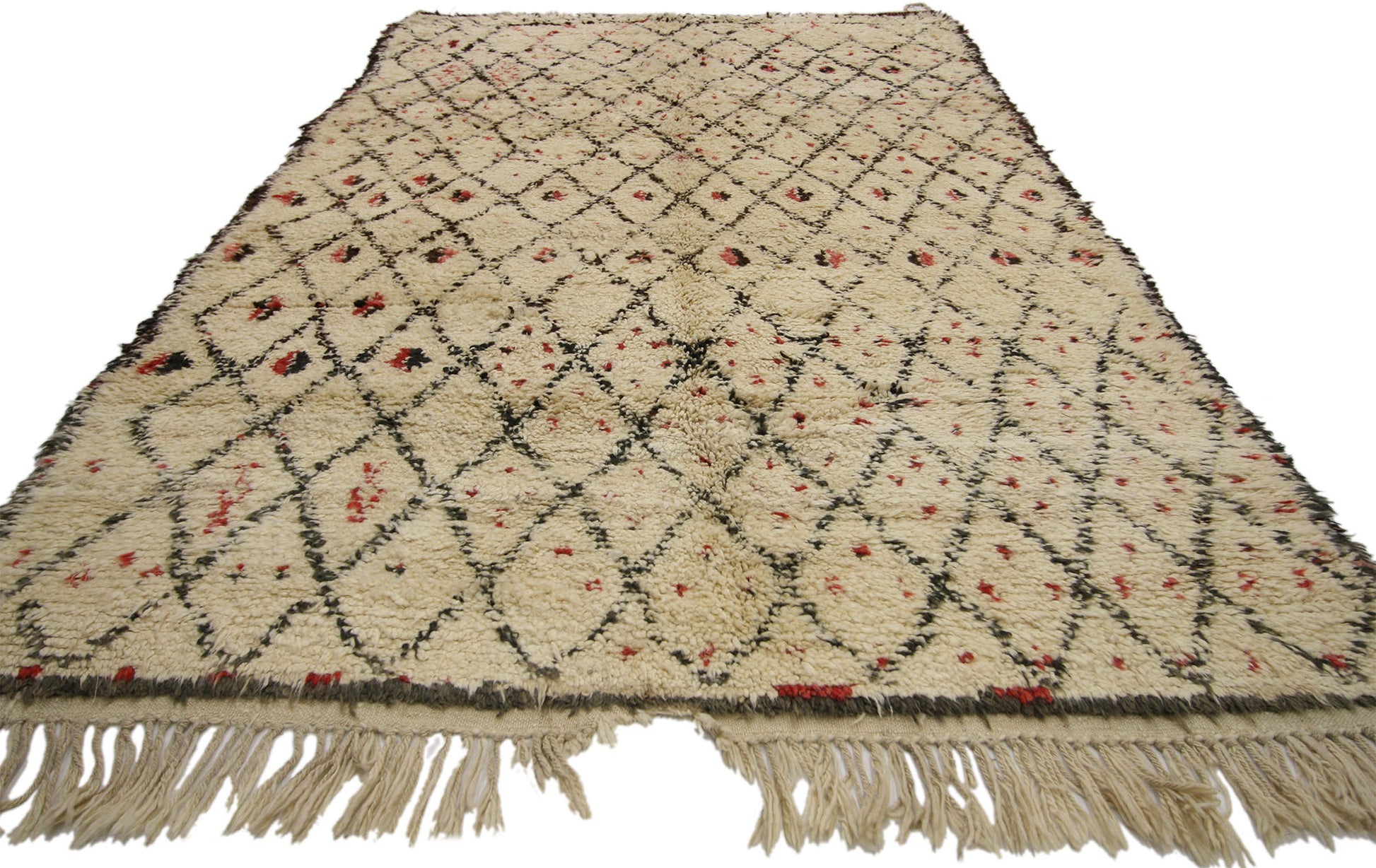 5 x 9 Vintage Moroccan Azilal Rug 20696