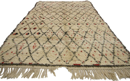 5 x 9 Vintage Moroccan Azilal Rug 20696