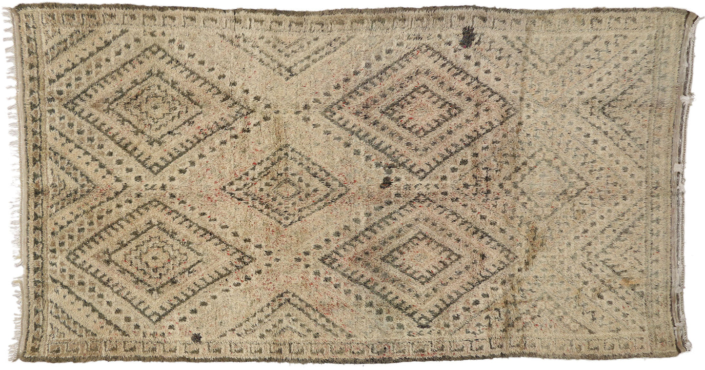 7 x 12 Vintage Moroccan Rug 20701