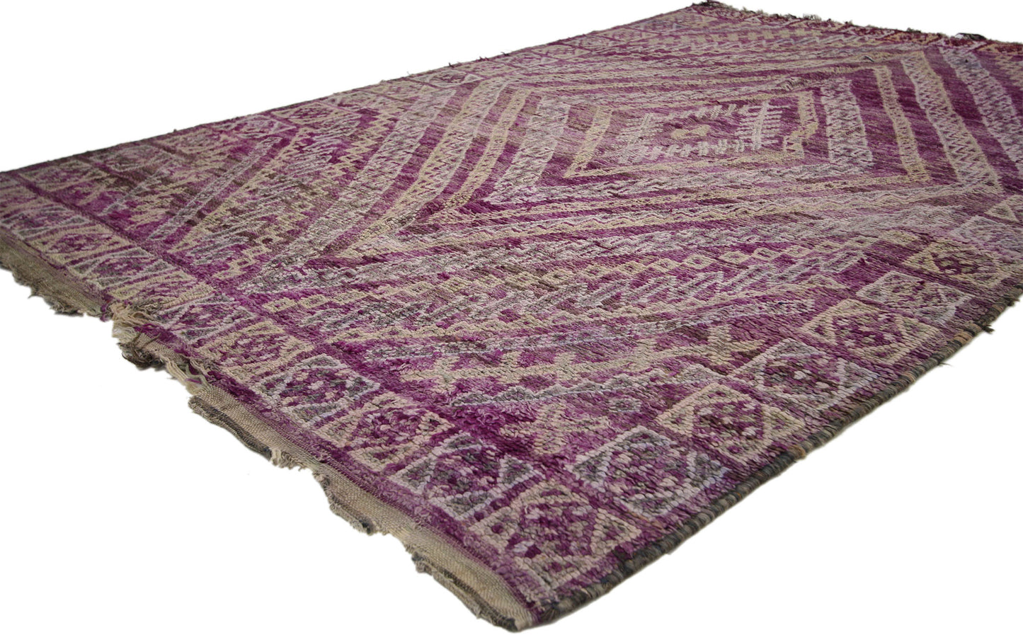 6 x 8 Vintage Moroccan Rug 20715
