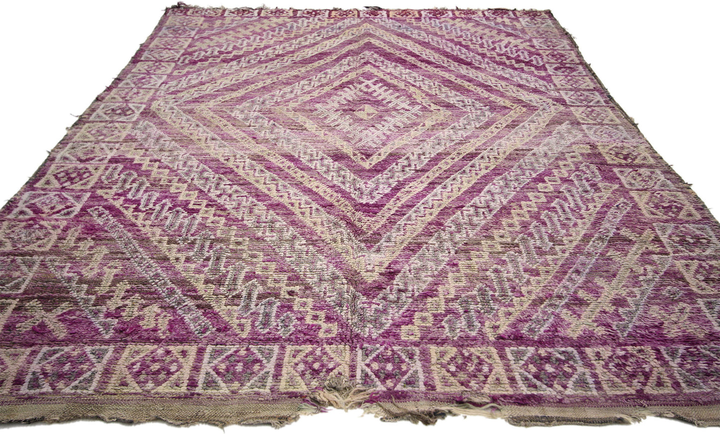 6 x 8 Vintage Moroccan Rug 20715