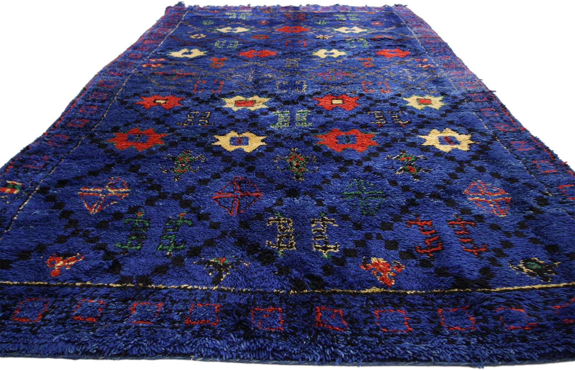 6 x 13 Vintage Moroccan Rug 20719