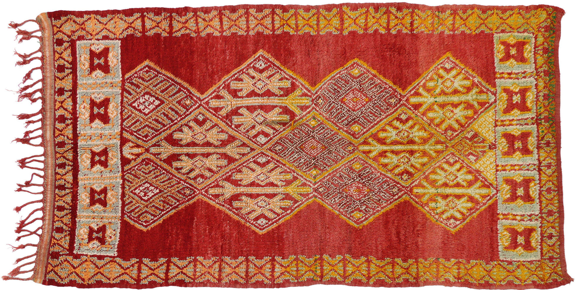 6 x 10 Vintage Moroccan Rug 20724