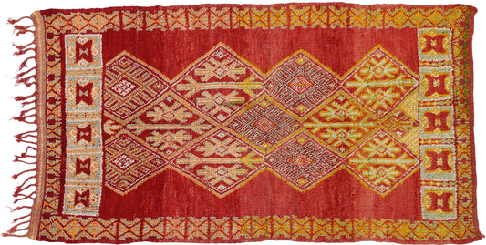 6 x 10 Vintage Moroccan Rug 20724