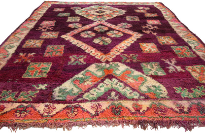 7 x 9 Vintage Moroccan Rug 20733