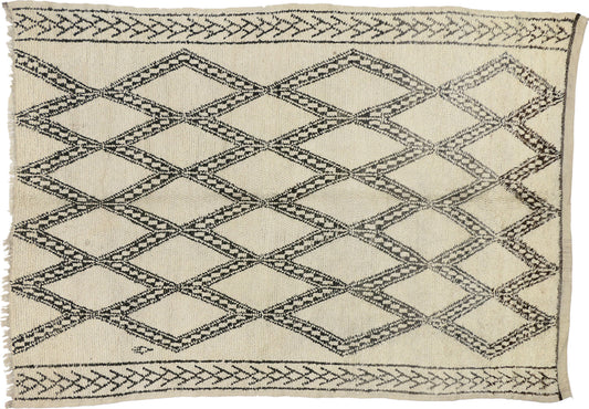 6 x 9 Vintage Moroccan Rug 20738