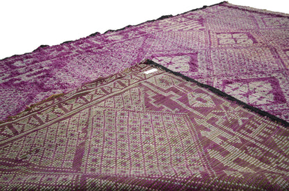 6 x 10 Vintage Purple Moroccan Rug 20741