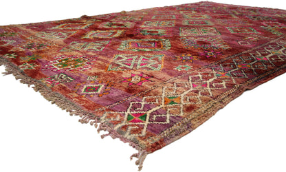 6 x 10 Vintage Moroccan Rug 20744