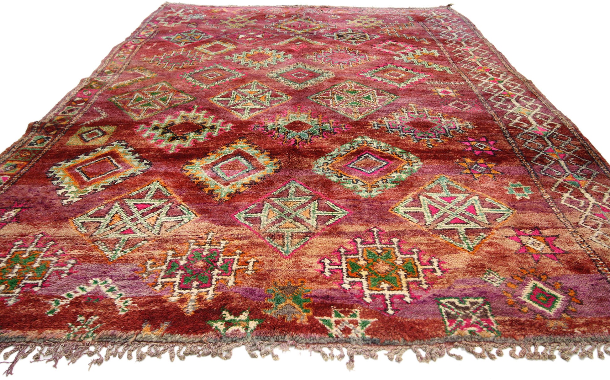 6 x 10 Vintage Moroccan Rug 20744