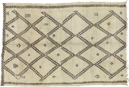 6 x 9 Vintage Moroccan Rug 20746