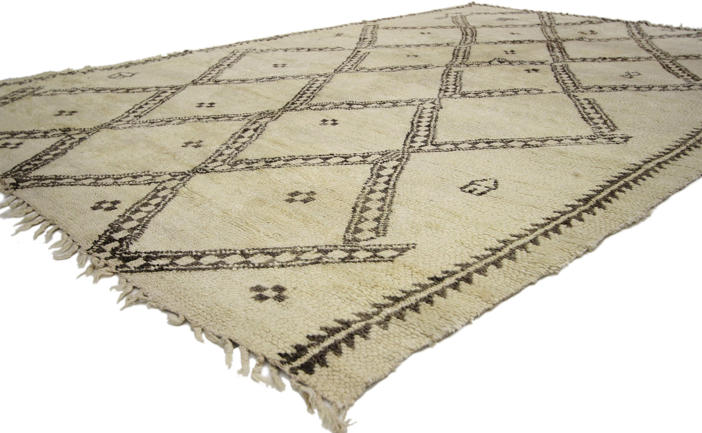 6 x 9 Vintage Moroccan Rug 20746